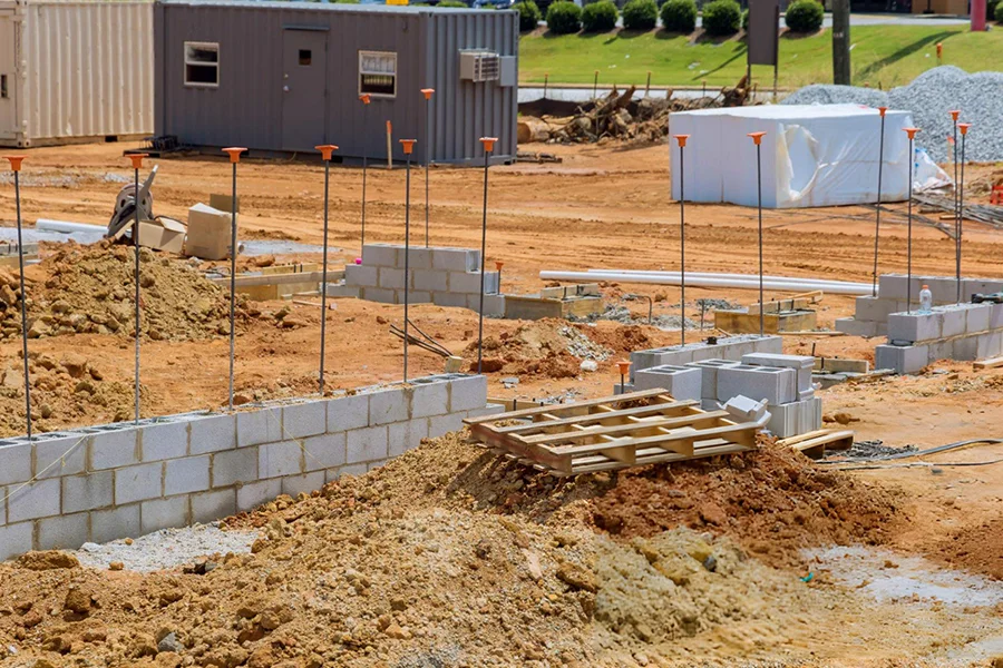 Pre Construction Pier Installation Shelbyville, KY
