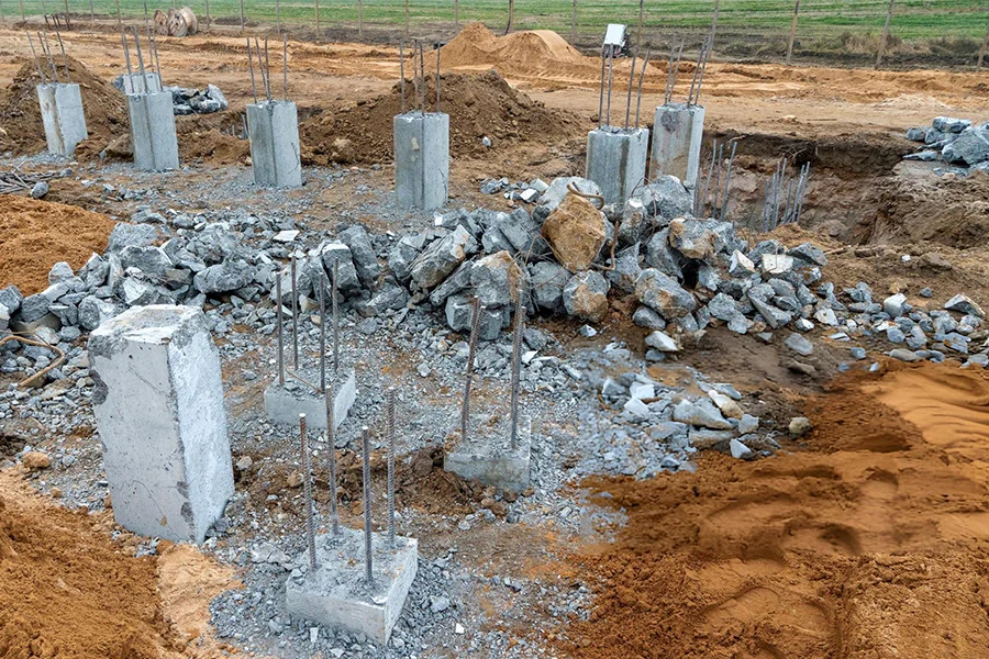 Pre Construction Pier Installation Shelbyville, KY