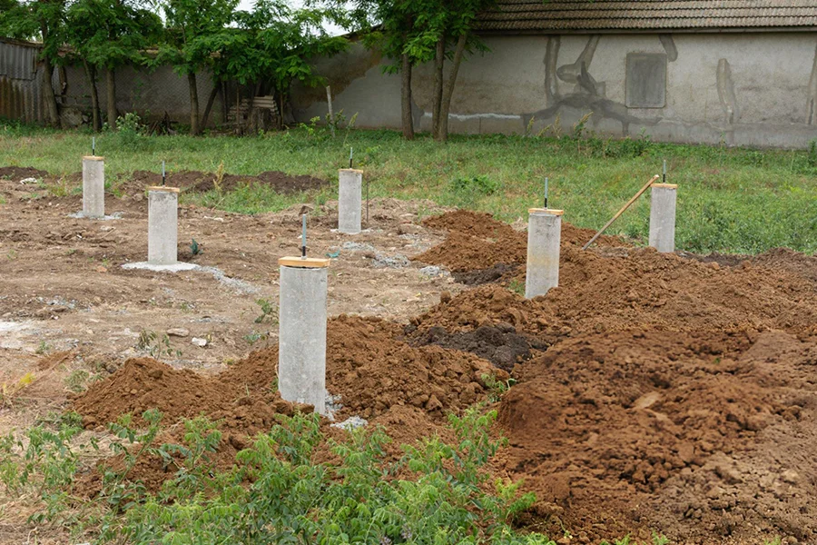 Slab Pier installation Shelbyville, KY